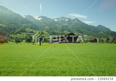 Swiss landscape Swiss landscape 23084258
