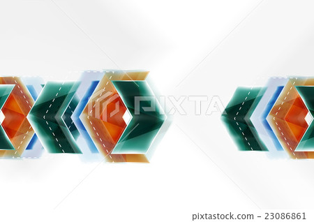 Arrow abstract background 23086861