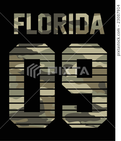 T-shirt design / camouflage handle 23087914