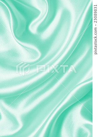 Smooth elegant green silk or satin texture 23089831