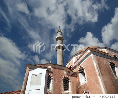 Mosque in Old Town, Rhodes, Greece Mosque in Old Town, Rhodes, Greece 23092331