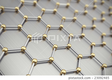 Molecules connected, crystallized in the hexagonal Molecules connected, crystallized in the hexagonal 23092485