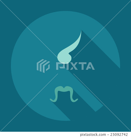 Flat modern design with shadow icons kozak 23092742