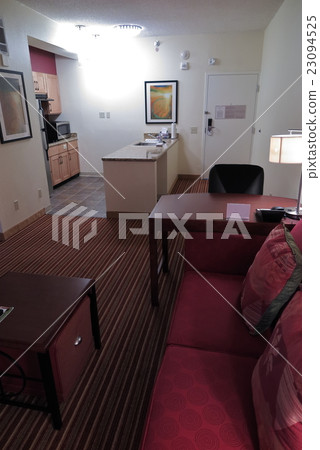 Semi-suite room in an American hotel Semi-suite room in an American hotel 23094525