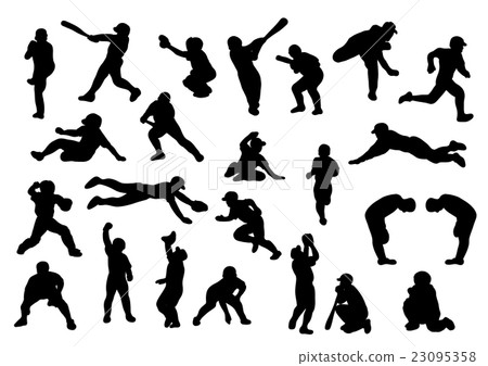 Baseball players 23095358