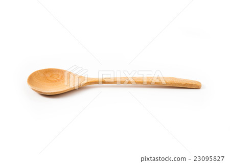 Kitchen wood utensil isolated on white background 23095827