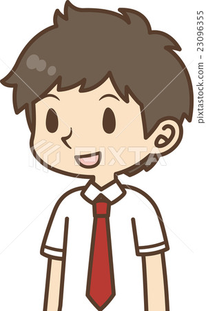 男性與白襯衫(面部表情)01 男性與白襯衫(面部表情)01 23096355