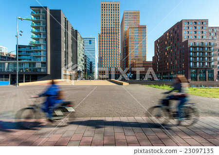 Amsterdam skyscraper, Netherlands. Amsterdam skyscraper, Netherlands. 23097135