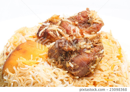 Mutton kacchi biryani Mutton kacchi biryani 23098368