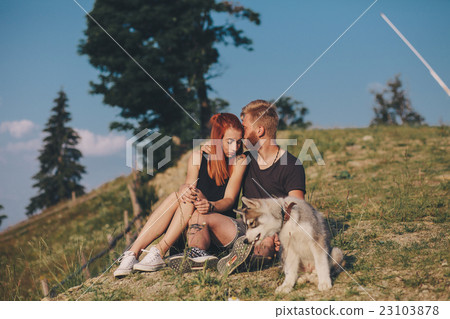 Photo of a couple in the mountains 23103878