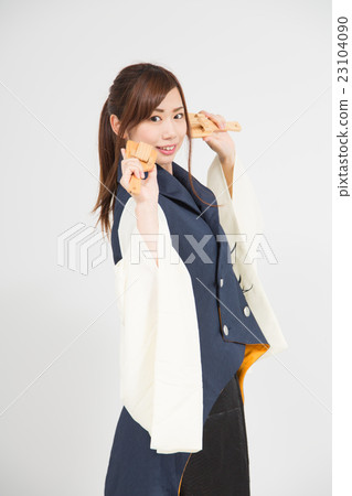 Yosakoi dancer's lady 23104090