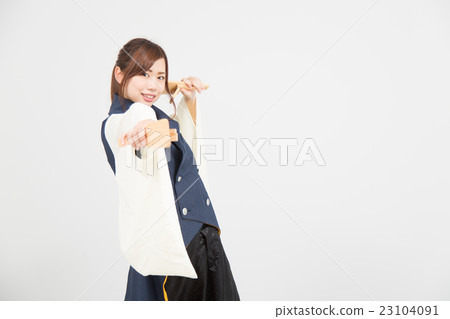 Yosakoi dancer's lady 23104091