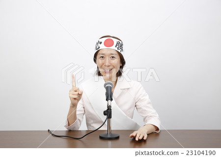 女候選人的政治廣播 女候選人的政治廣播 23104190