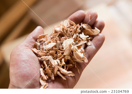 Room renovation image Wood chip chips 23104769