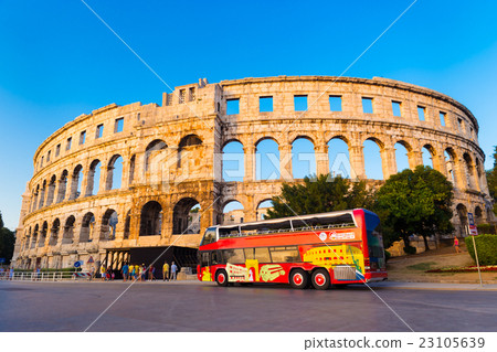 Ancient Roman Amphitheater, Pula, Croatia 23105639