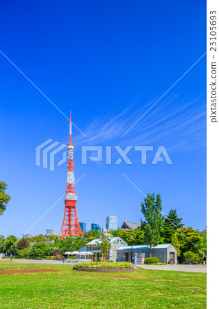 東京芝公園的風景 23105693