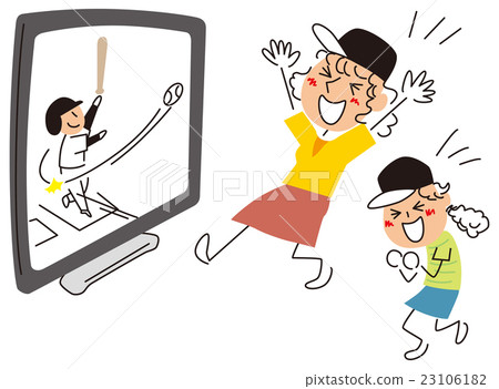 Parent and child support on television 23106182