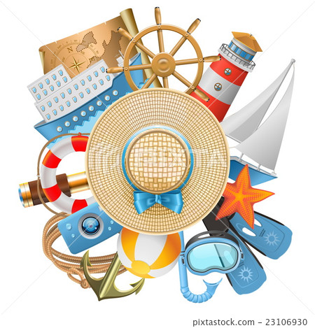 Vector Cruise Concept - Stock Illustration [23106930] - PIXTA