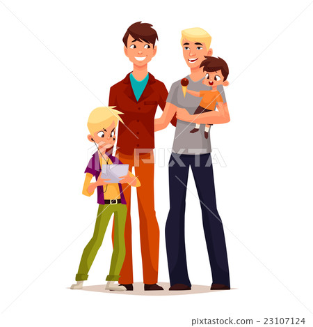 family gay men with children 23107124