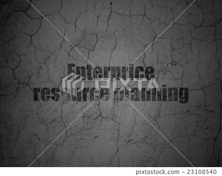 Finance concept: Enterprice Resource Planning on 23108540