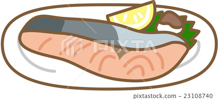 Grilled salmon 23108740