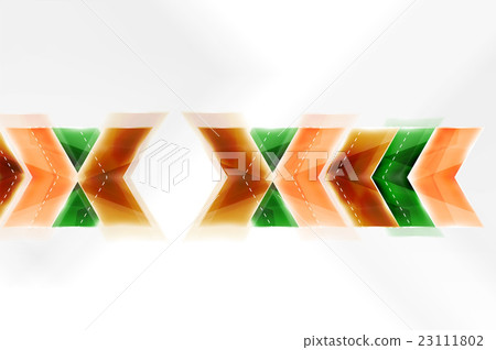 Colorful arrows composition Colorful arrows composition 23111802