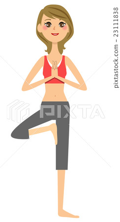 Posing yoga wood Posing yoga wood 23111838
