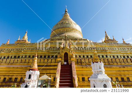 Sacred Shwezigon Pagoda Sacred Shwezigon Pagoda 23111990
