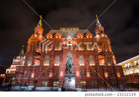 The State Historical Museum of Russia at night The State Historical Museum of Russia at night 23112119
