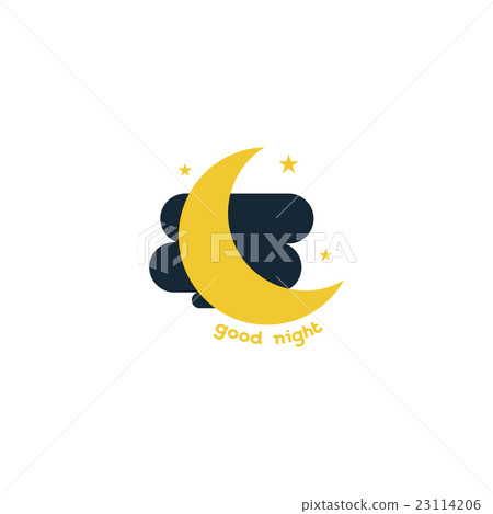 Good evening inscription for card design hand Vector Image