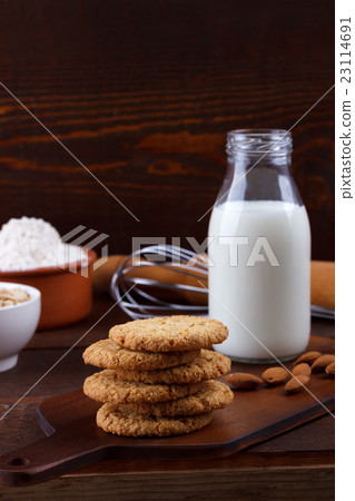 Healthy oat cookies 23114691