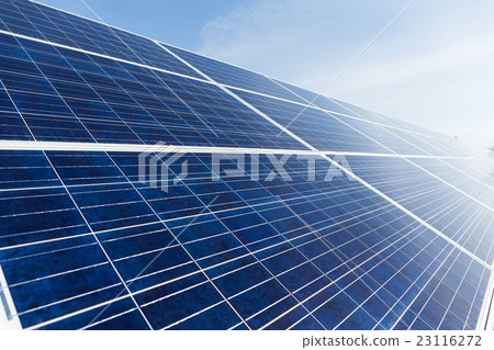 Solar Panel with blue sky 23116272