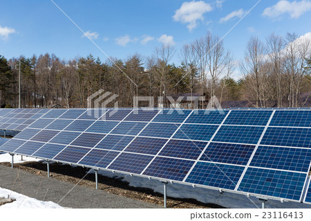 Solar panel station Solar panel station 23116413