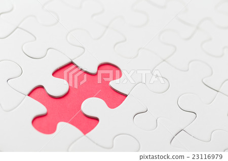puzzle with missing piece puzzle with missing piece 23116979
