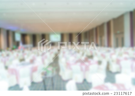 Abstract blur Wedding hall . 23117617