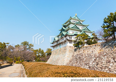 Nagoya castle landmark in nagoya japan. 23119558