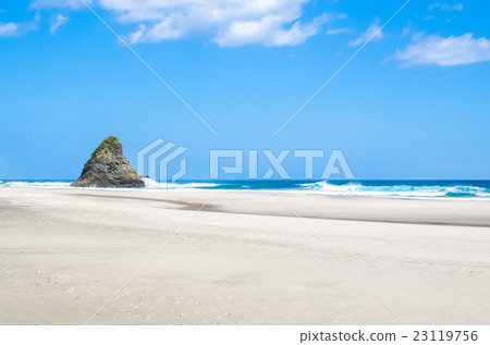 Karekare beach in New Zealand 23119756