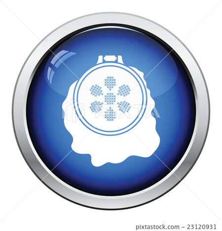Sewing hoop icon 23120931