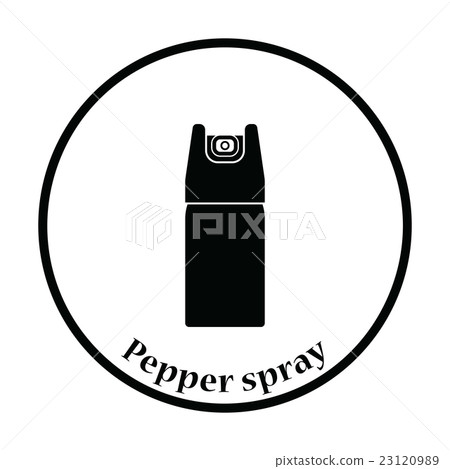 Pepper spray icon Pepper spray icon 23120989
