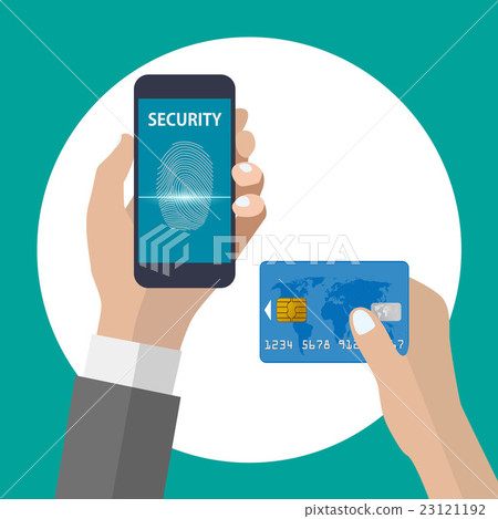 Fingerprint authentication and credit card 23121192