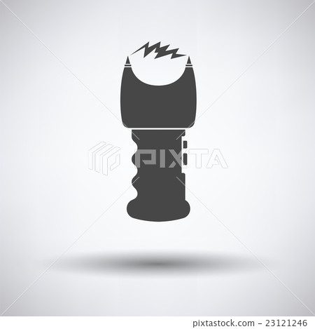 Stun gun icon Stun gun icon 23121246