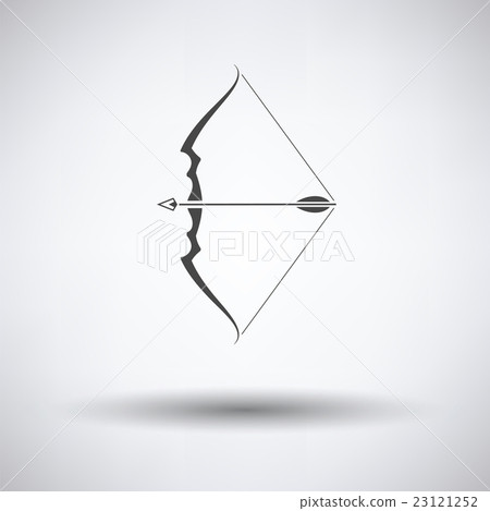 Bow with arrow icon 23121252