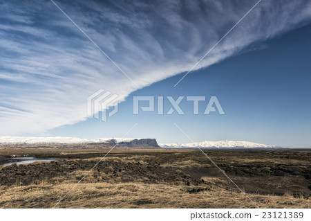 Landscape in southern Iceland Landscape in southern Iceland 23121389