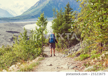 Hike in Alaska Hike in Alaska 23121673