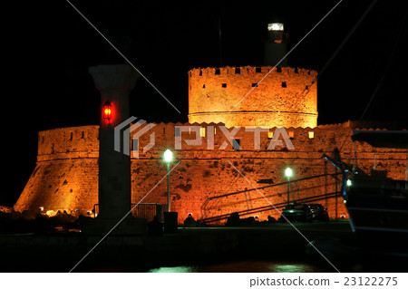 Rhodes Tower of St. Nicholas, Greece Rhodes Tower of St. Nicholas, Greece 23122275