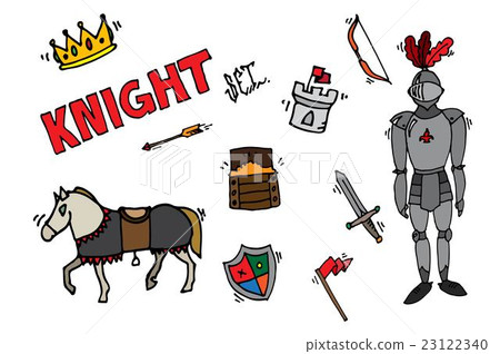 Knight icons set 23122340