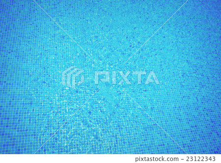 beautiful cool water in swimming pool 23122343