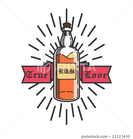 Color vintage pirate emblem 23122430