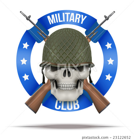 Military club or company badges and labels Military club or company badges and labels 23122652