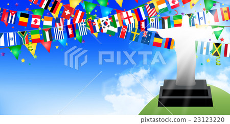 里約熱內盧巴西天空背景 23123220